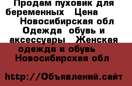 Продам пуховик для беременных › Цена ­ 3 000 - Новосибирская обл. Одежда, обувь и аксессуары » Женская одежда и обувь   . Новосибирская обл.